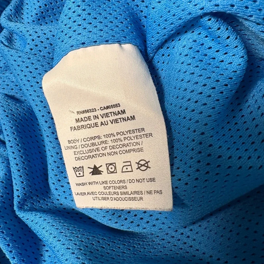 Nike Mens Blue Board Shorts Mesh Lined XL 5 Inch Inseam